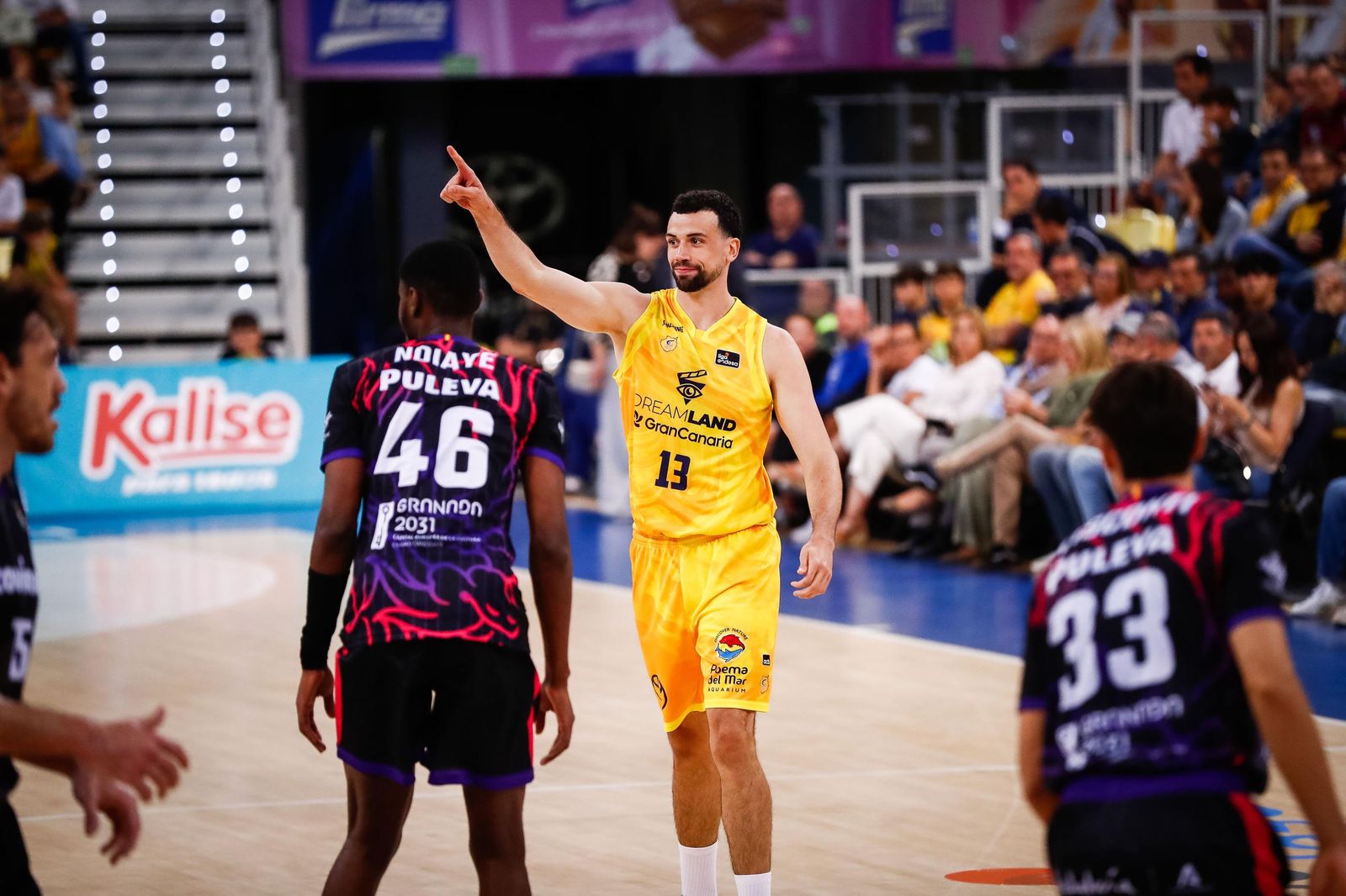 Las mejores imágenes del Gran Canaria-Covirán Granada