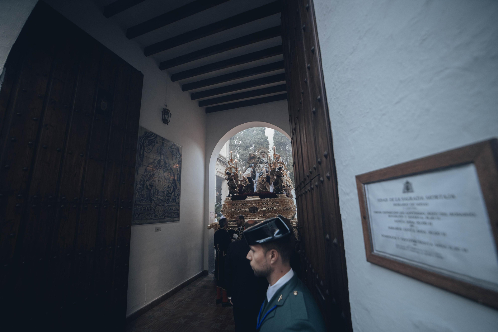 Las imágenes de la Mortaja