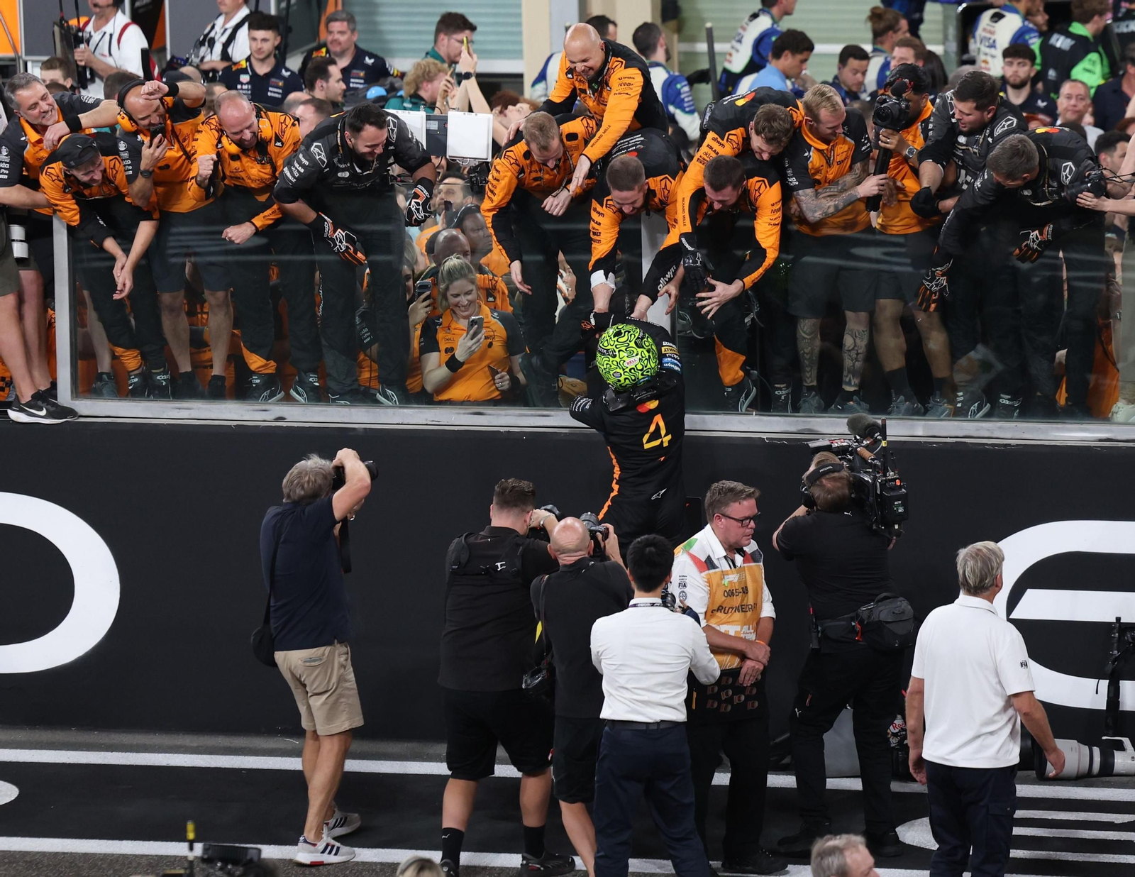 Las fotos del título mundial de Lando Norris en la Fórmula 1