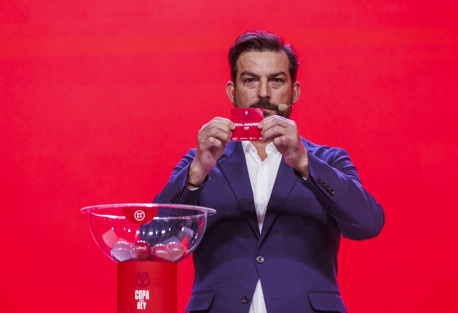 Las fotos del sorteo de la Copa del Rey