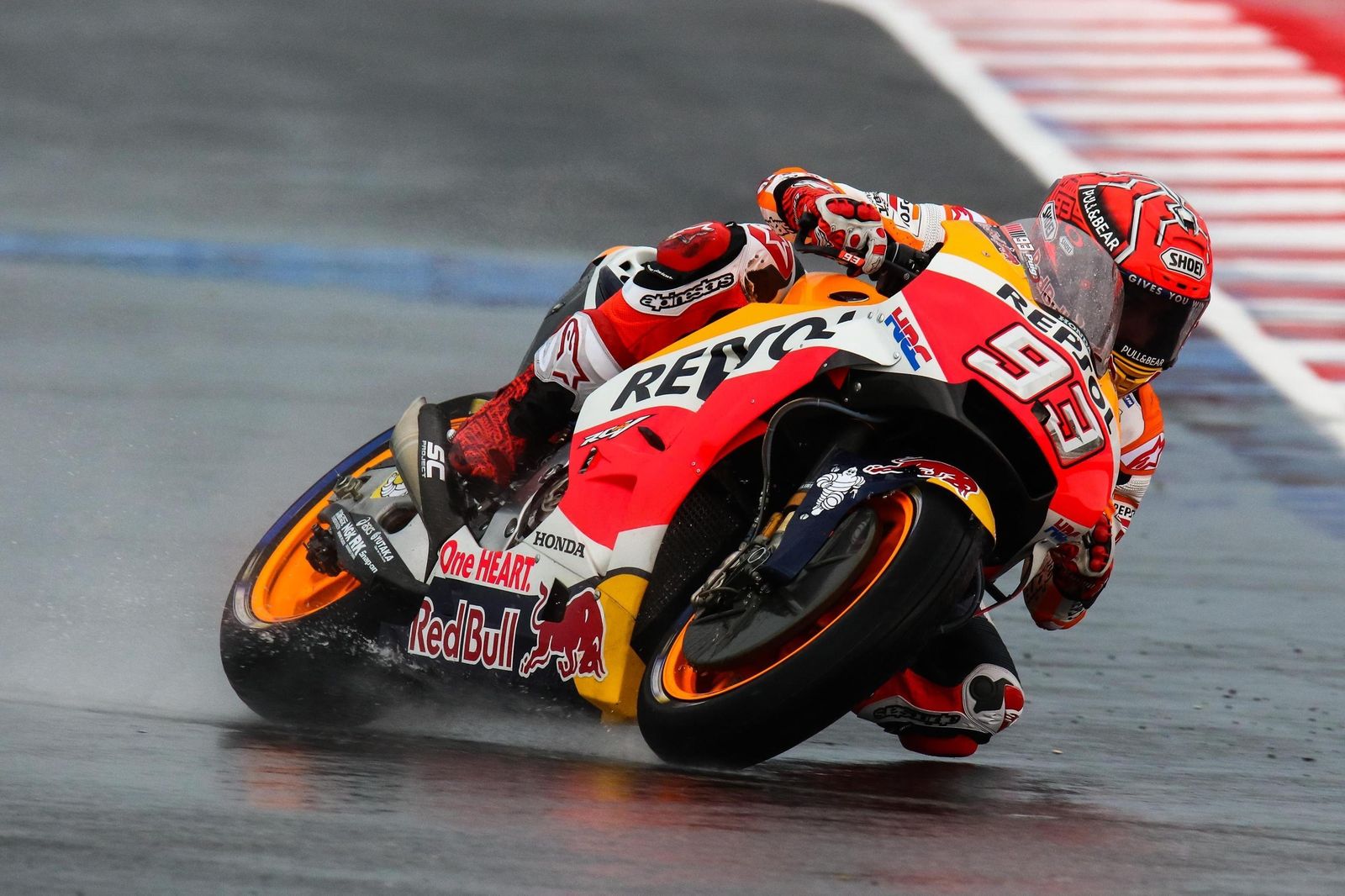Marc Márquez, rodando el pasado domingo en el Circuito de Misano en San Marino.