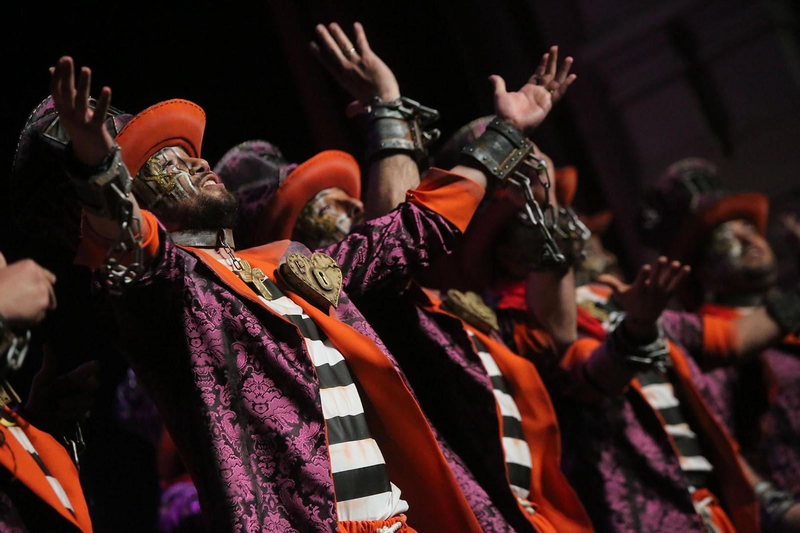 Cuarto día de preliminares del Carnaval Colombino en imágenes