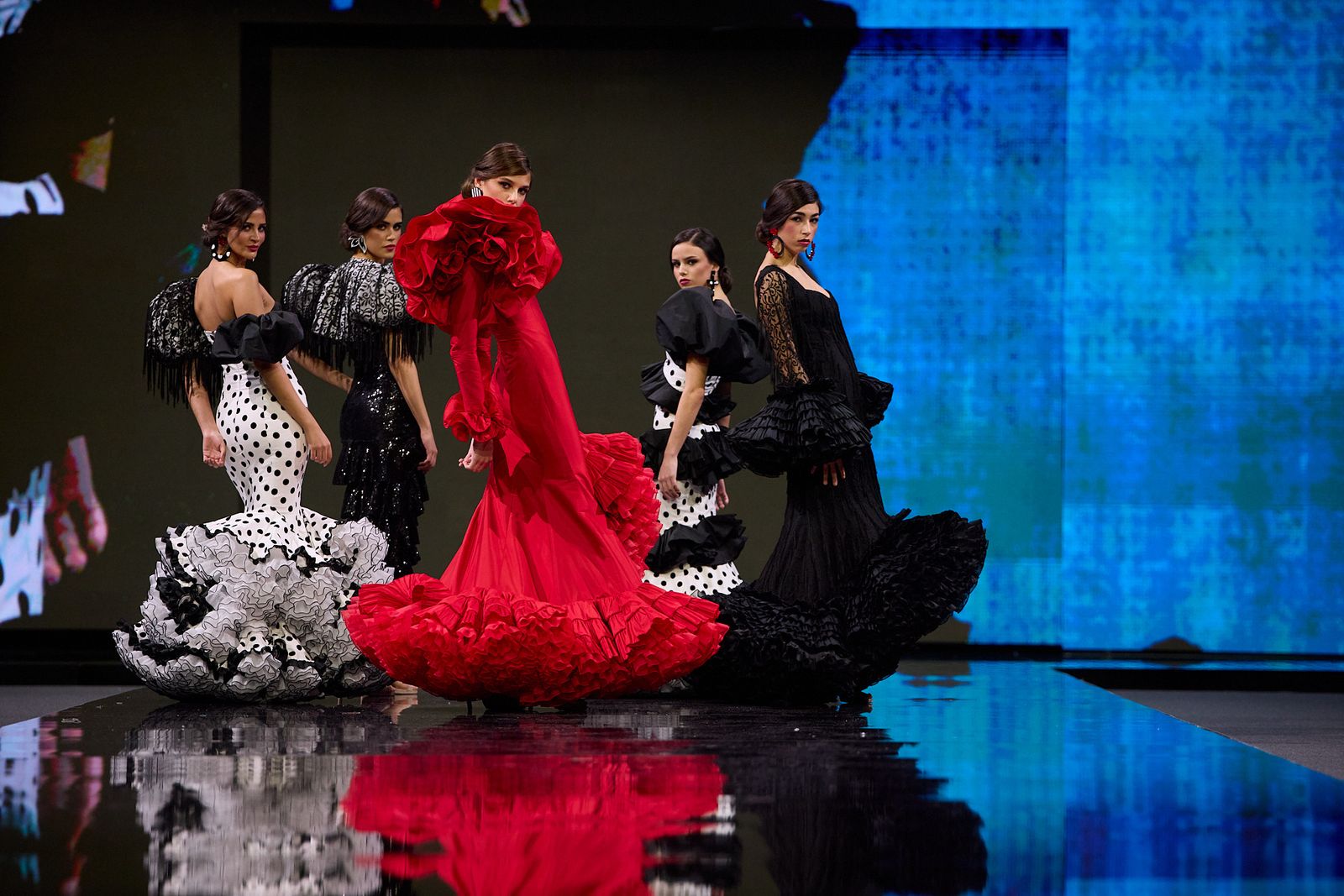 El desfile de Huelva, flamencos por naturaleza en Simof 2026, todas las fotos