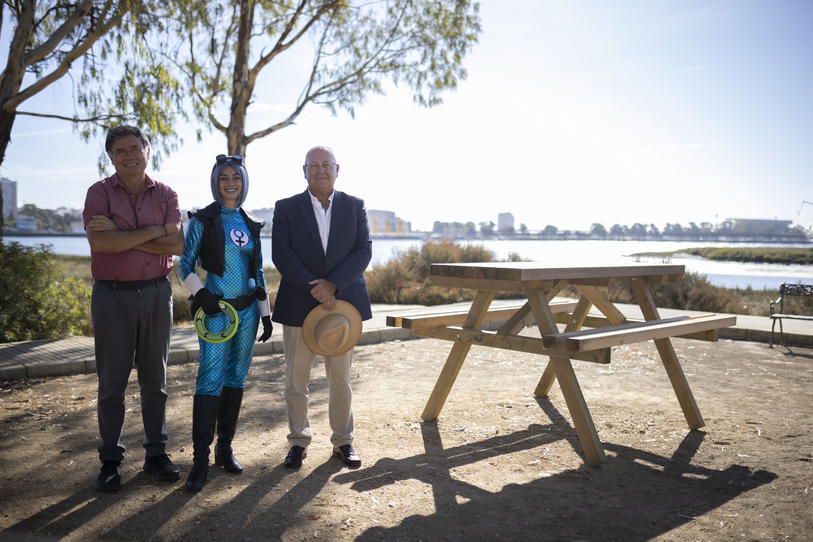 Imágenes de la clausura de la Escuela de Exploradores en Marismas del Odiel