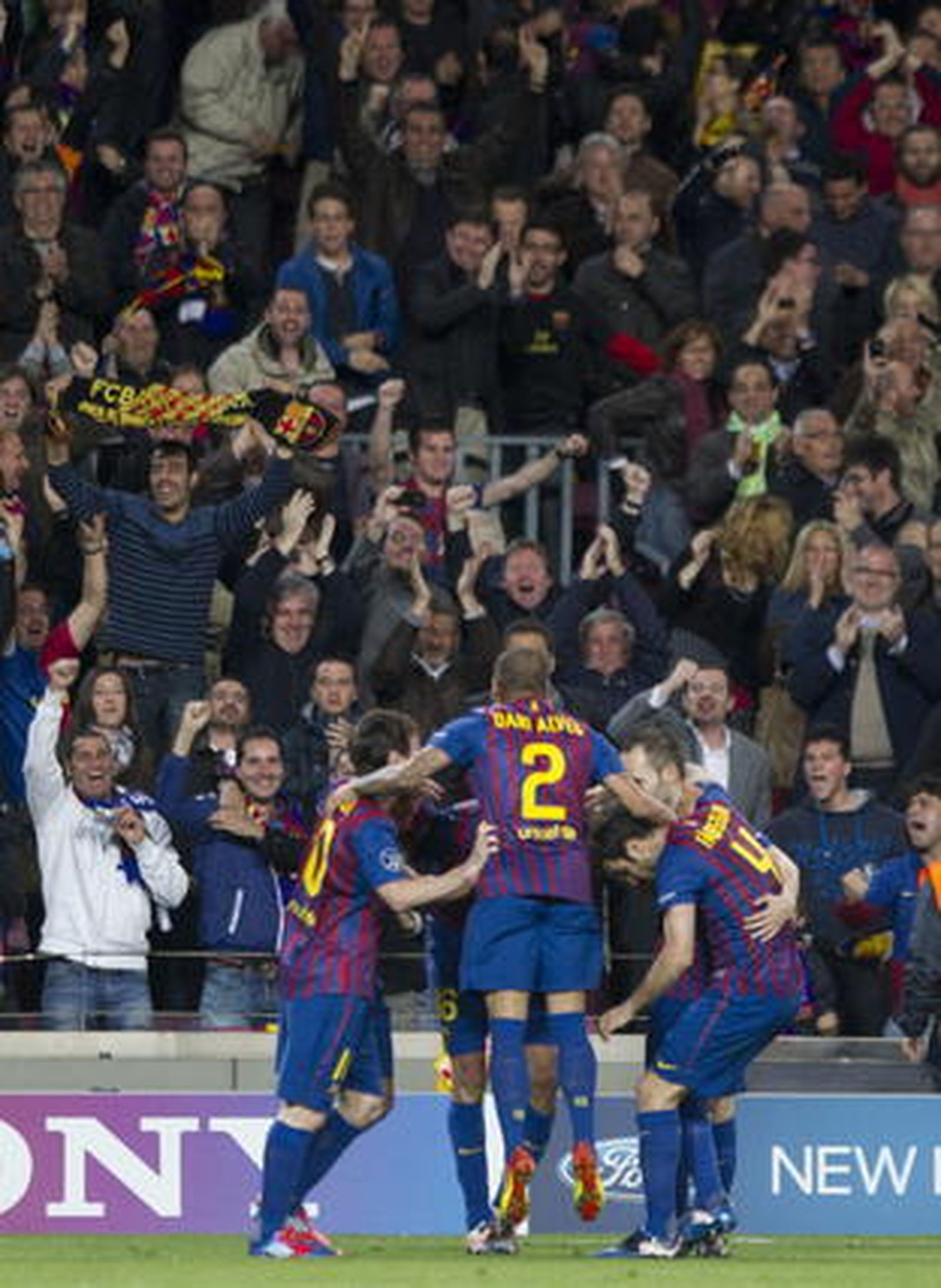 El Barcelona cae eliminado de la 'Champions' en semifinales ante el Chelsea (2-2). / EFE