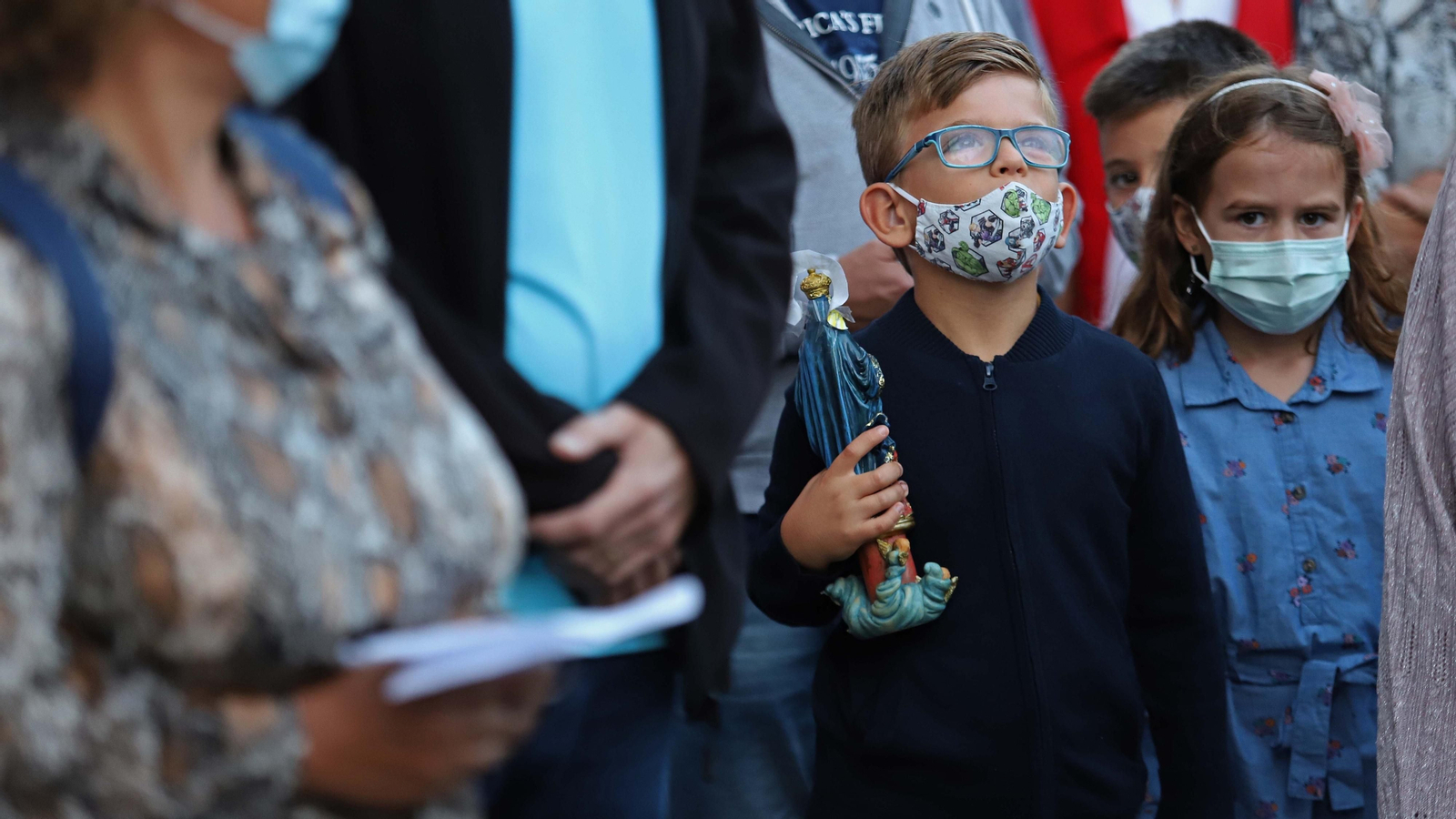 Fotos del Rosario de la Aurora de la Patrona de Los Barrios