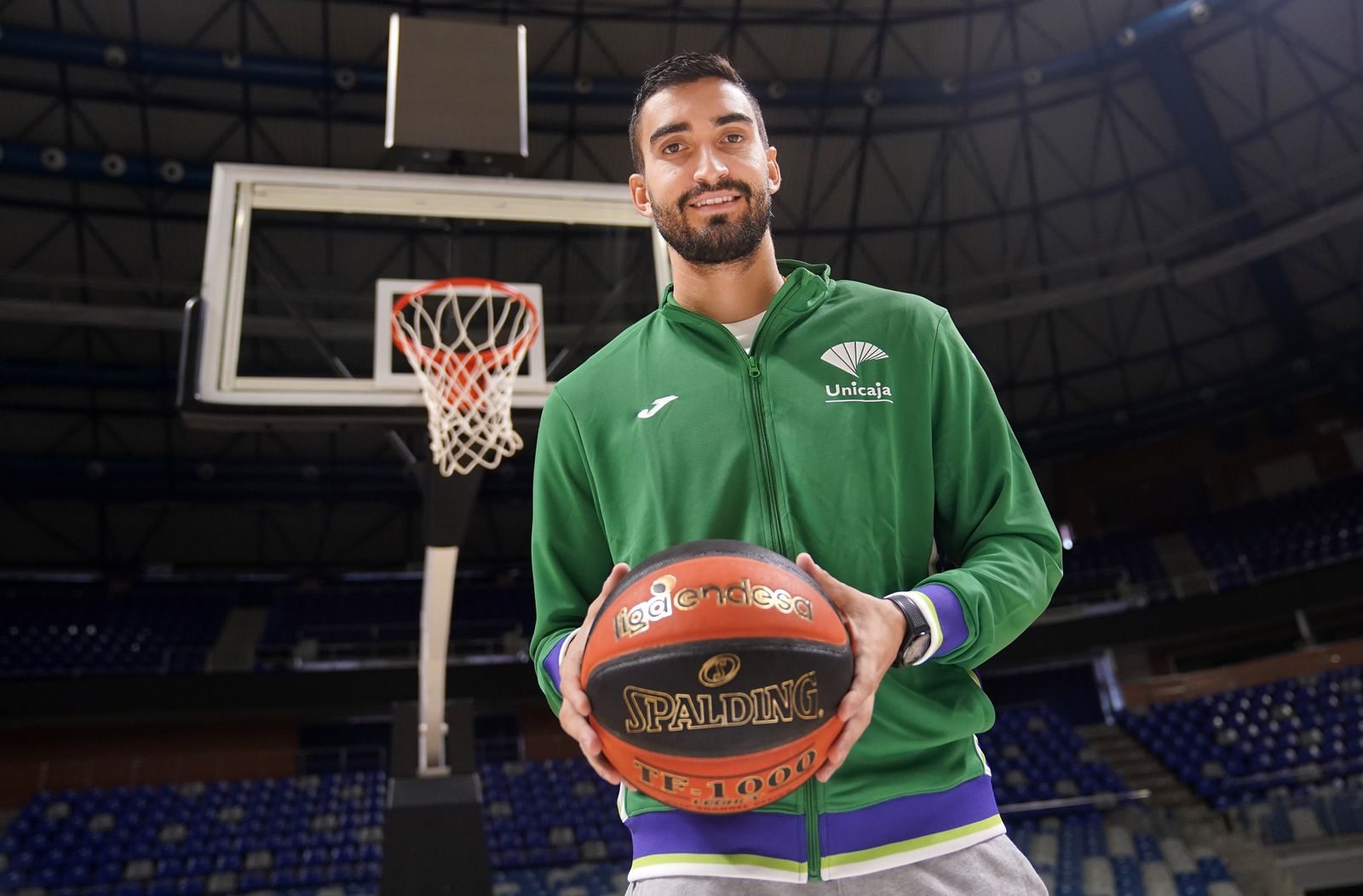 Las fotos del entrenamiento del Unicaja en el Carpena