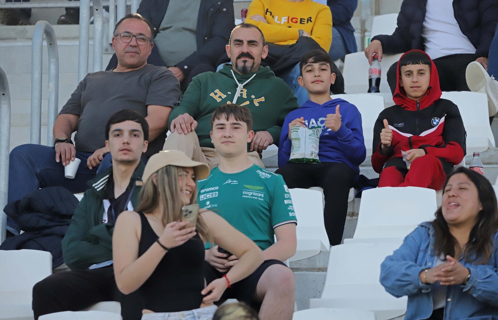 Búscate en el Ciudad de La Línea durante el Balona - Xerez Deportivo de Segunda Federación