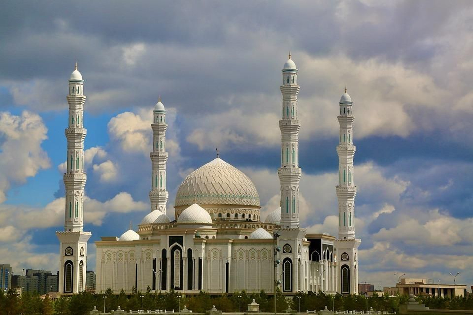 Astaná, capital de Kazajistán.