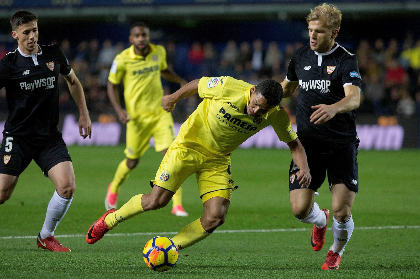 El Villarreal-Sevilla FC, en imágenes