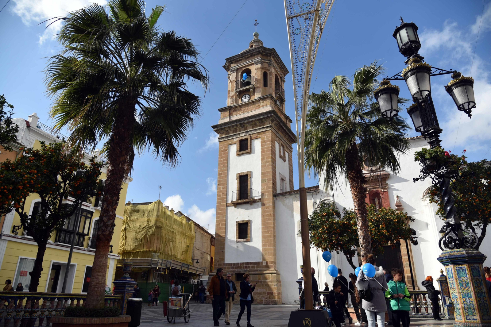 Homenaje al Reloj de la Palma y campanadas Infantiles