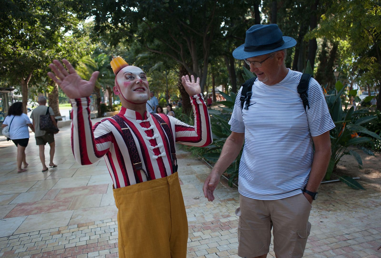 Presentación del espectáculo 'Kooza' del Circo del Sol en Málaga