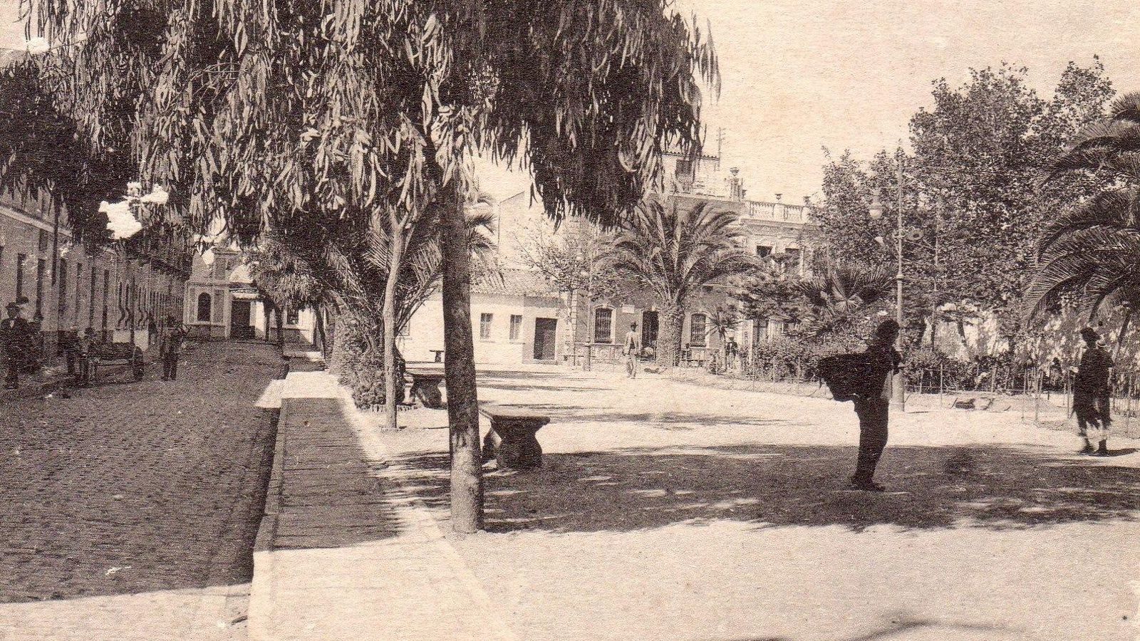 La Plaza Fariñas, en los años 20.