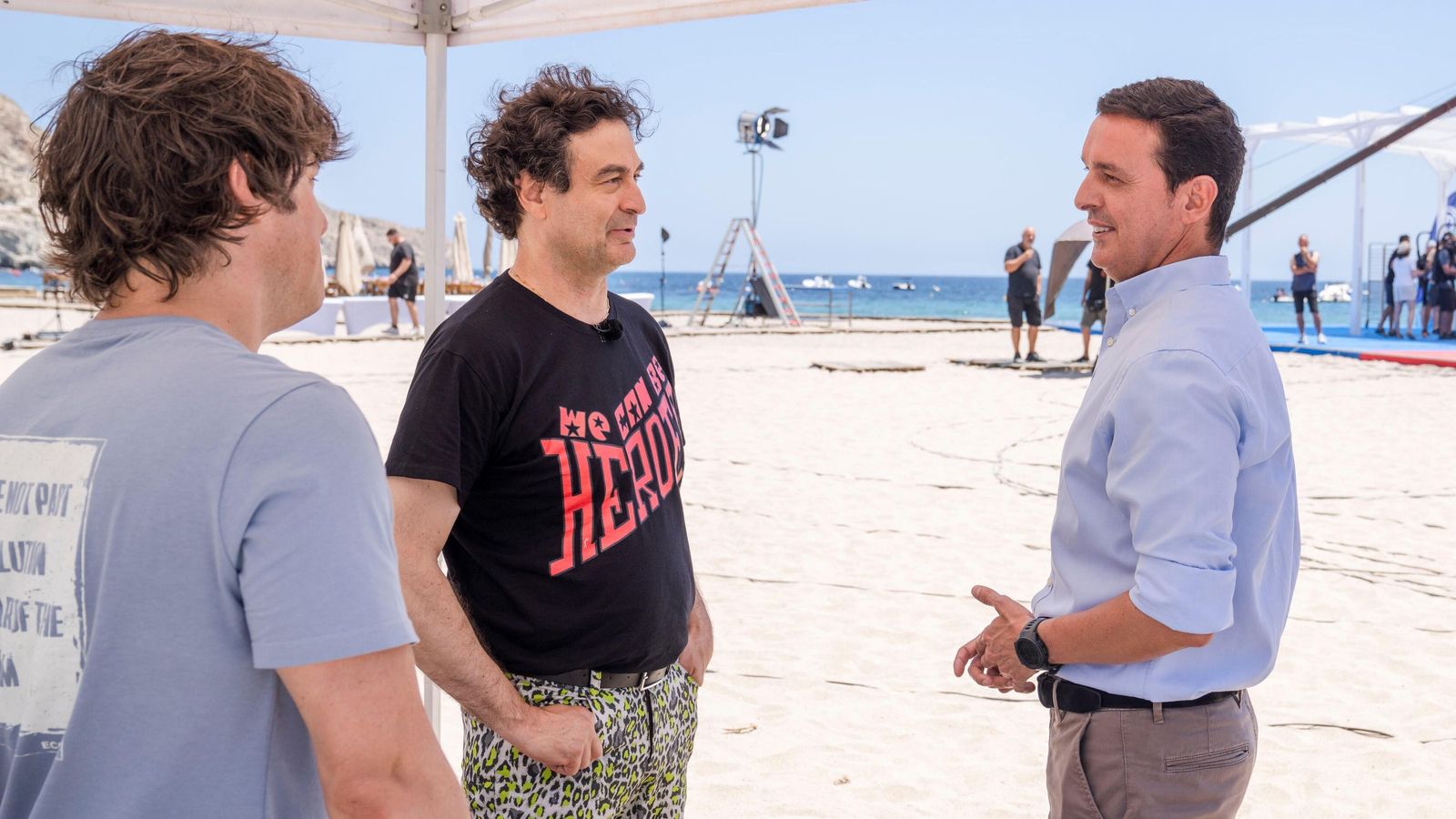 Jordi Cruz, Pepe Rodríguez y Javier A. García.