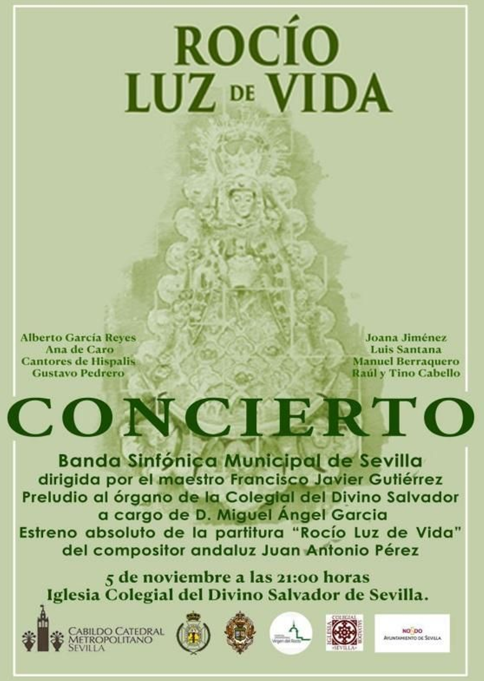El concierto se enmarca en la bendición de la remodelada capilla dedicada a la Virgen en el Hospital que lleva su nombre