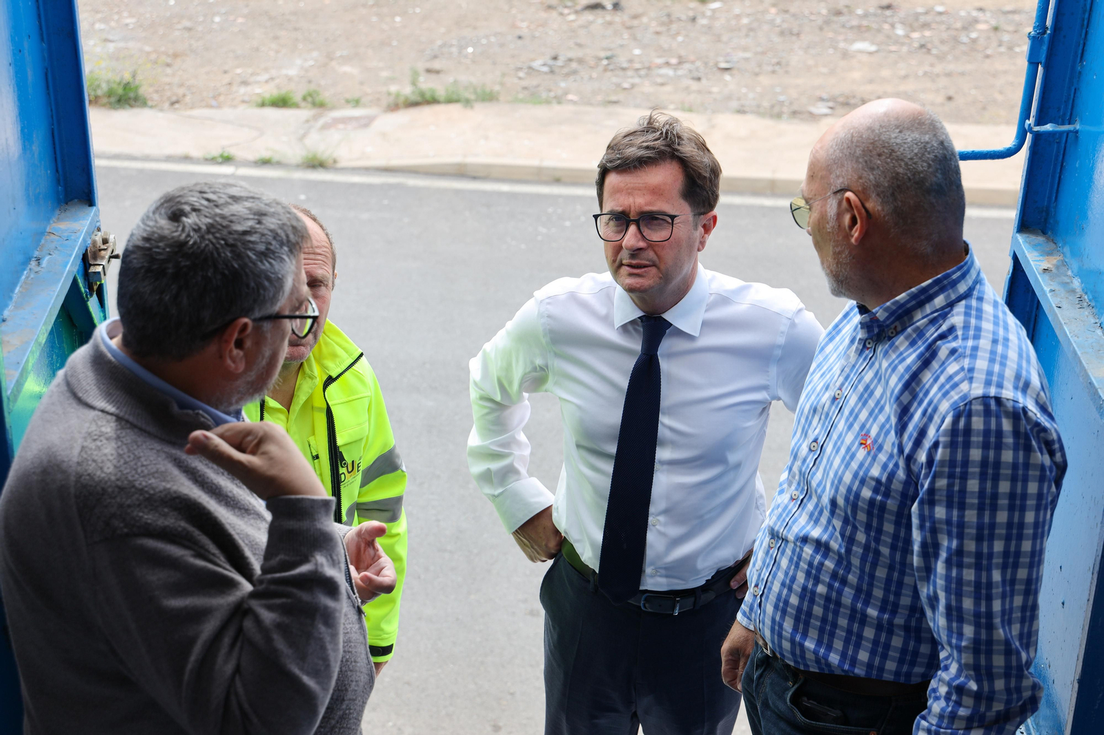 Francisco Góngora reclama una gestión eficaz del agua.