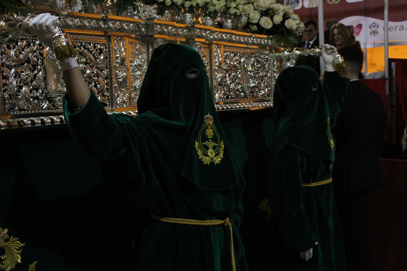 Imágenes de la procesión del Jueves Santo en Vera