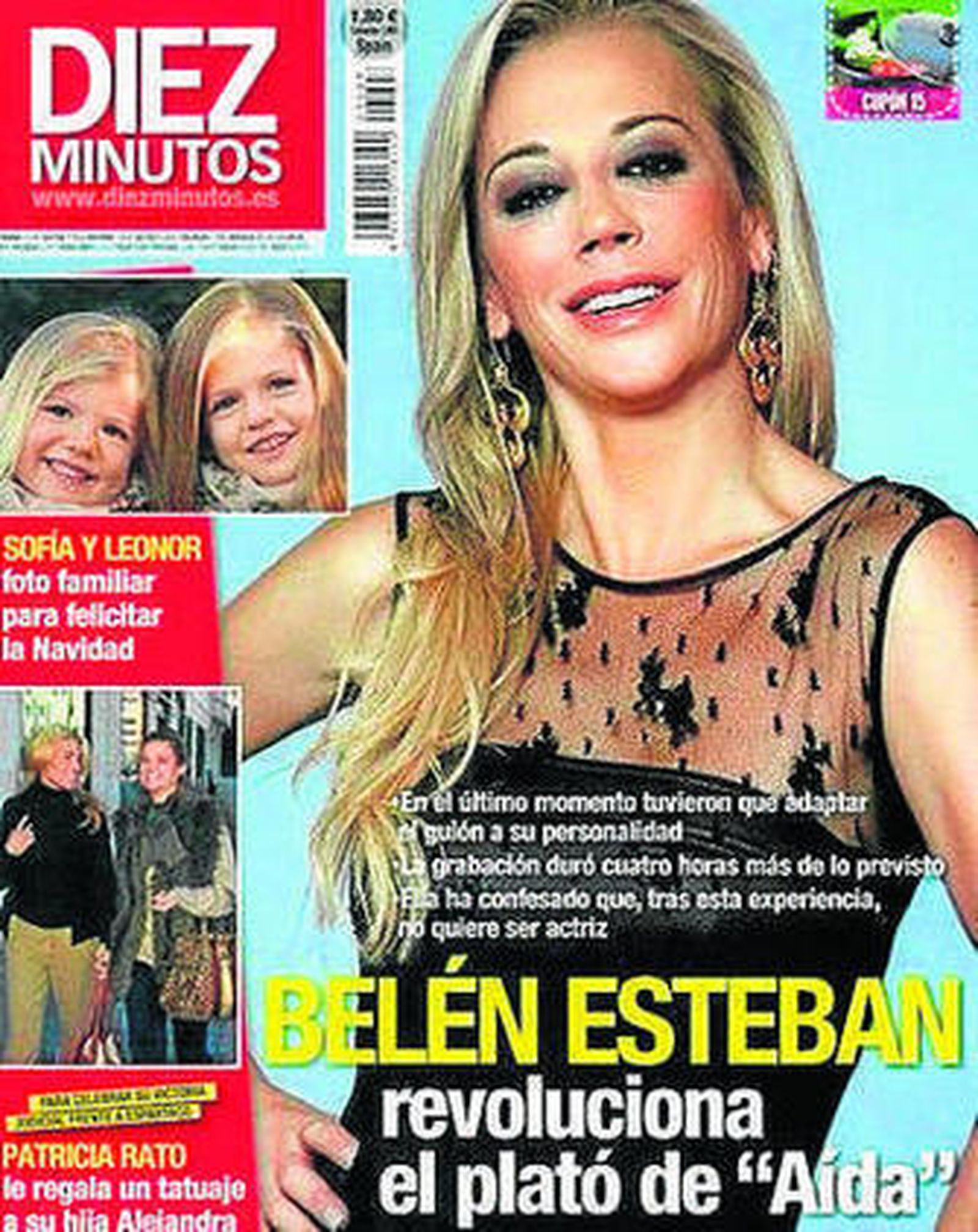 Paulina Rubio vive su Navidad más intensa en la portada de '¡Hola!'