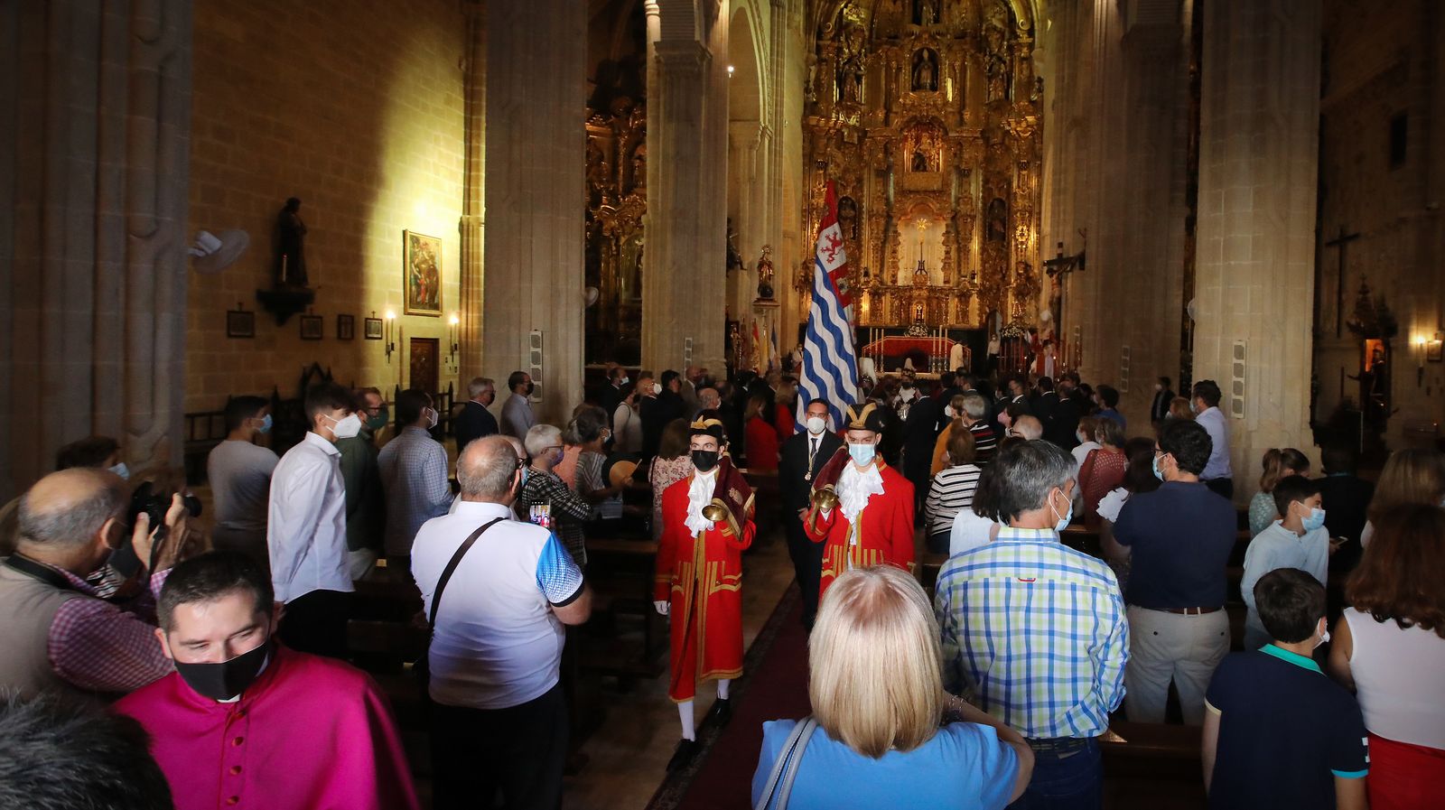 Traslado del Pendón en el día del patrón San Dionisio