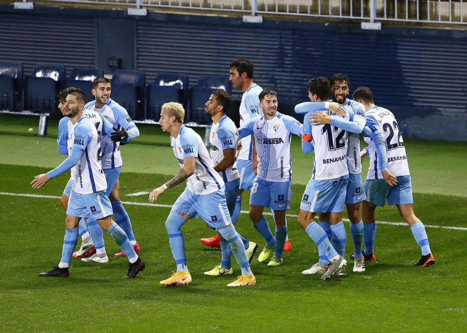 Las fotos del Málaga CF - Real Oviedo de Copa del Rey