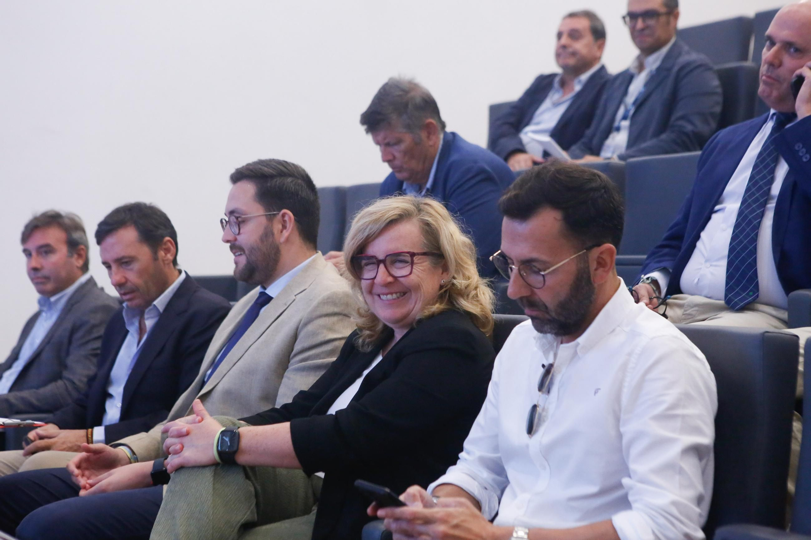 Las imágenes de la ponencia de Manuel Rodríguez Dapena, subdirector de Puertos del Estado, en la Cámara de Comercio del Campo de Gibraltar