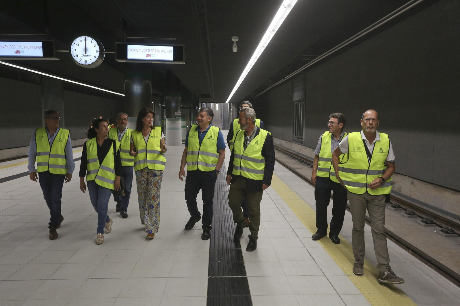 El Metro al Centro de Málaga: fotos de las estaciones Atarazanas y Guadalmedina El Metro al Centro de Málaga: fotos de las estaciones Atarazanas y Guadalmedina