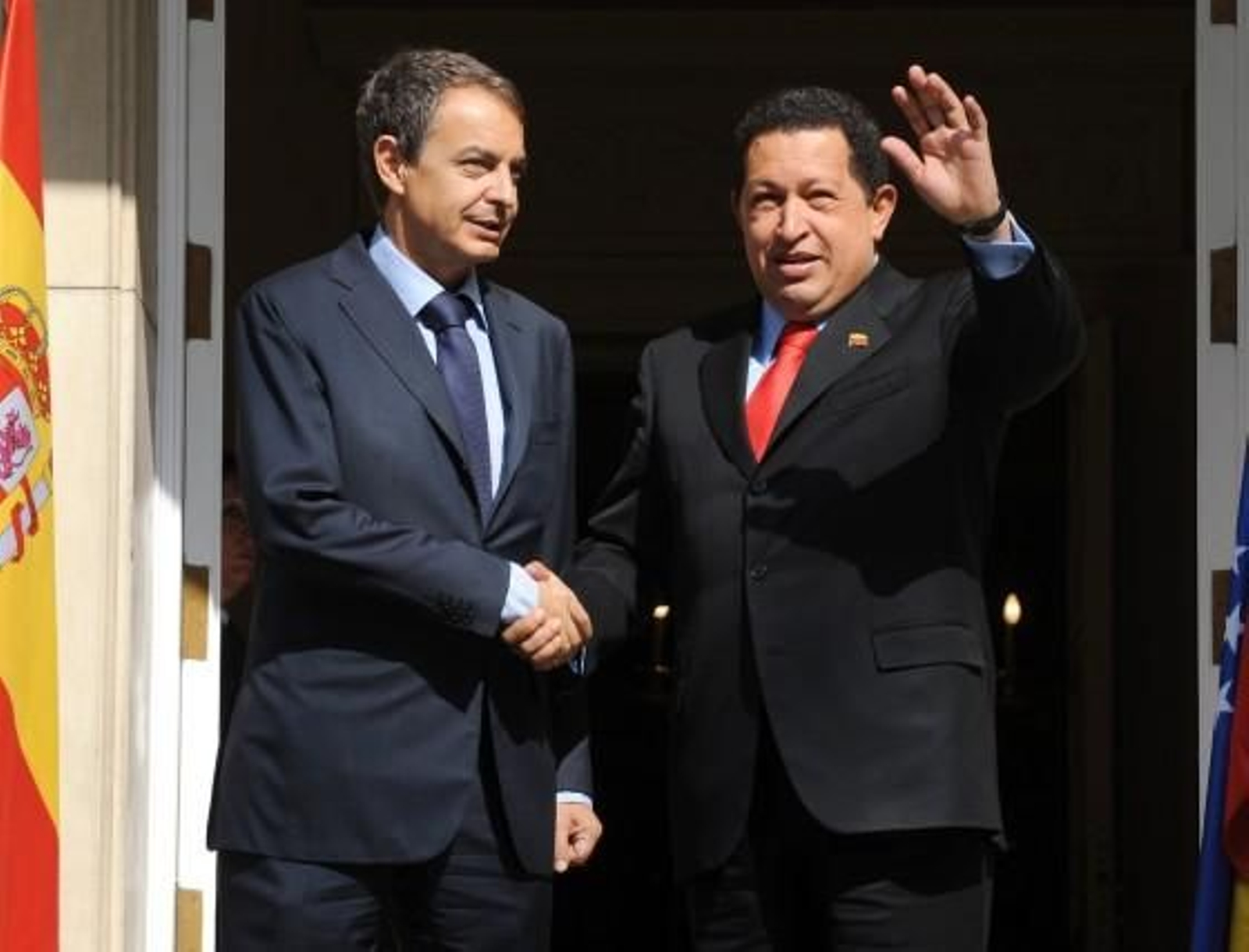 Zapatero pide el apoyo de Chávez para avanzar en las relaciones entre Suramérica y la UE
