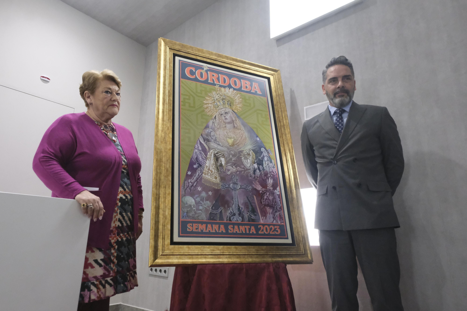 La presentación del cartel de la Semana Santa de Córdoba 2023, en imágenes