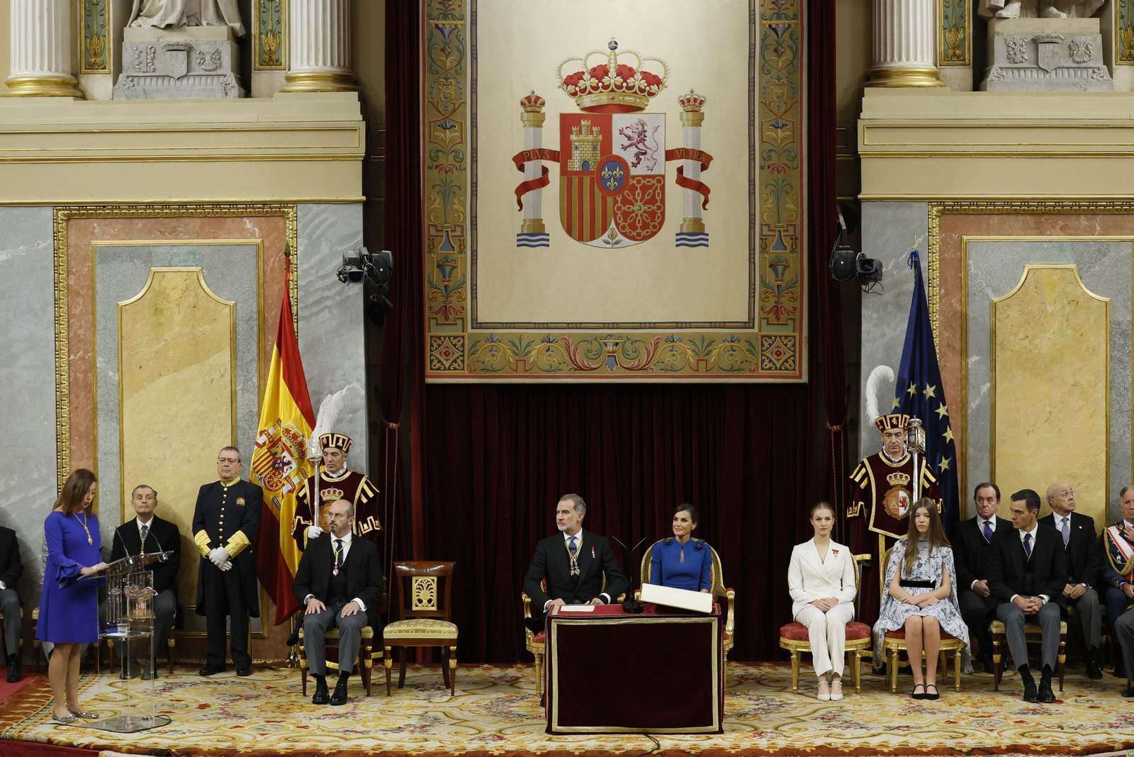 Las fotos de la jura de la Constitución de la princesa Leonor