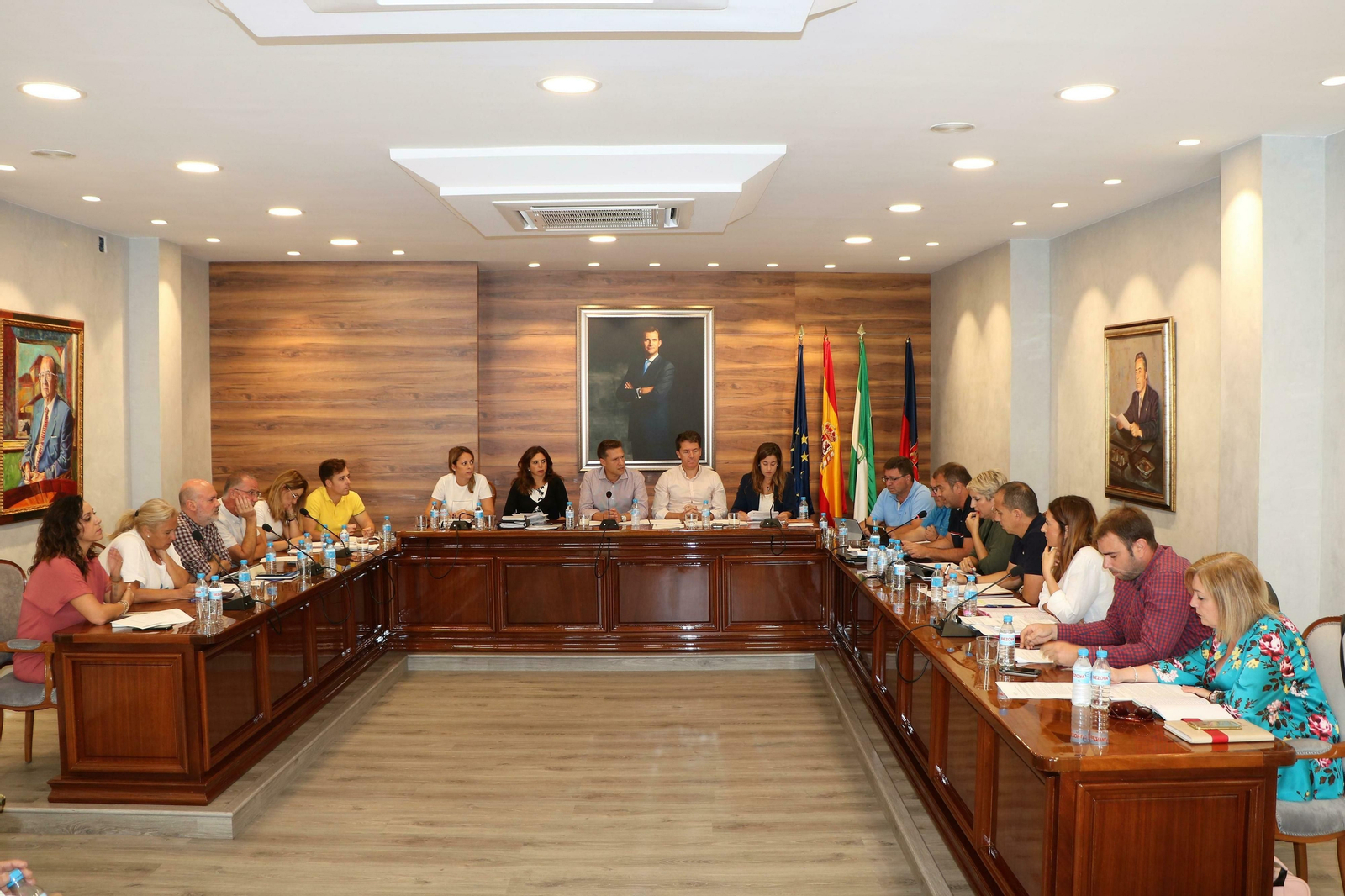 Pleno de Torrox durante el que se han aprobado los Presupuestos.