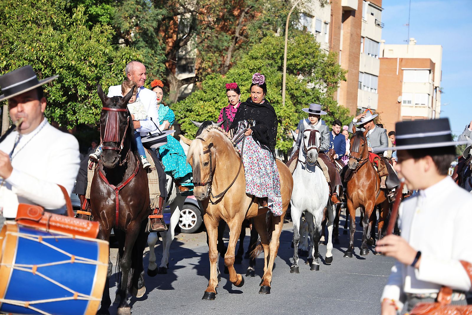 Imágenes de la salida de la Hermandad Ntra Sra de la Peña de Huelva