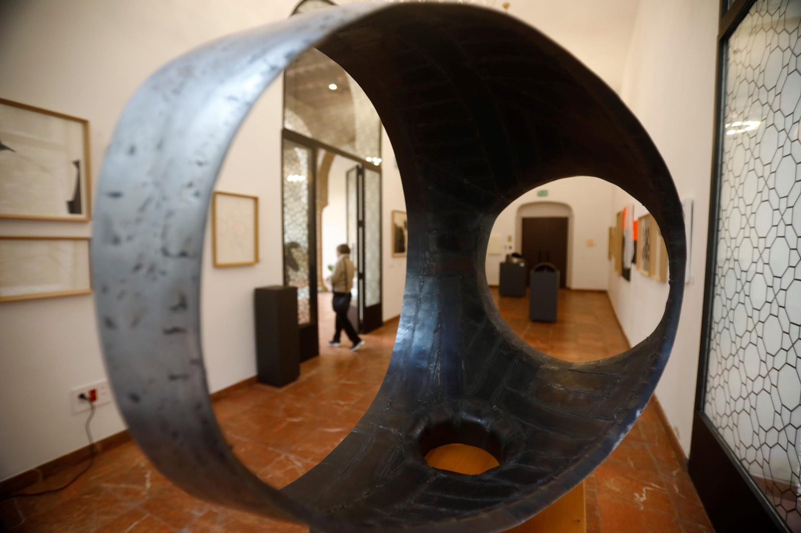 La exposición de Oskar Chillida en el Palacio de Congresos de Córdoba, en imágenes