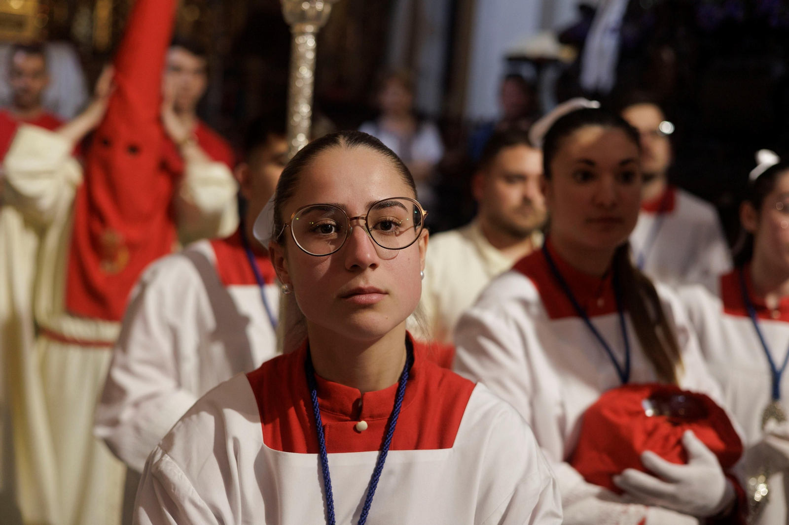 Las imágenes de la salida de Las Penas  en el domingo de Ramos de Cádiz de la Semana Santa 2023