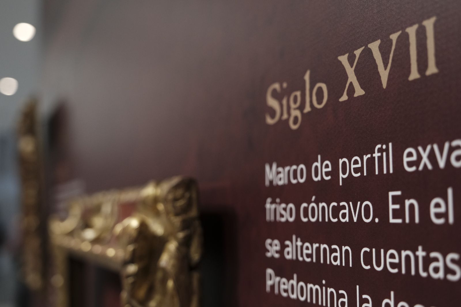 Fotogalería inauguración exposición El Marco Barroco Español. Museo de Almería.