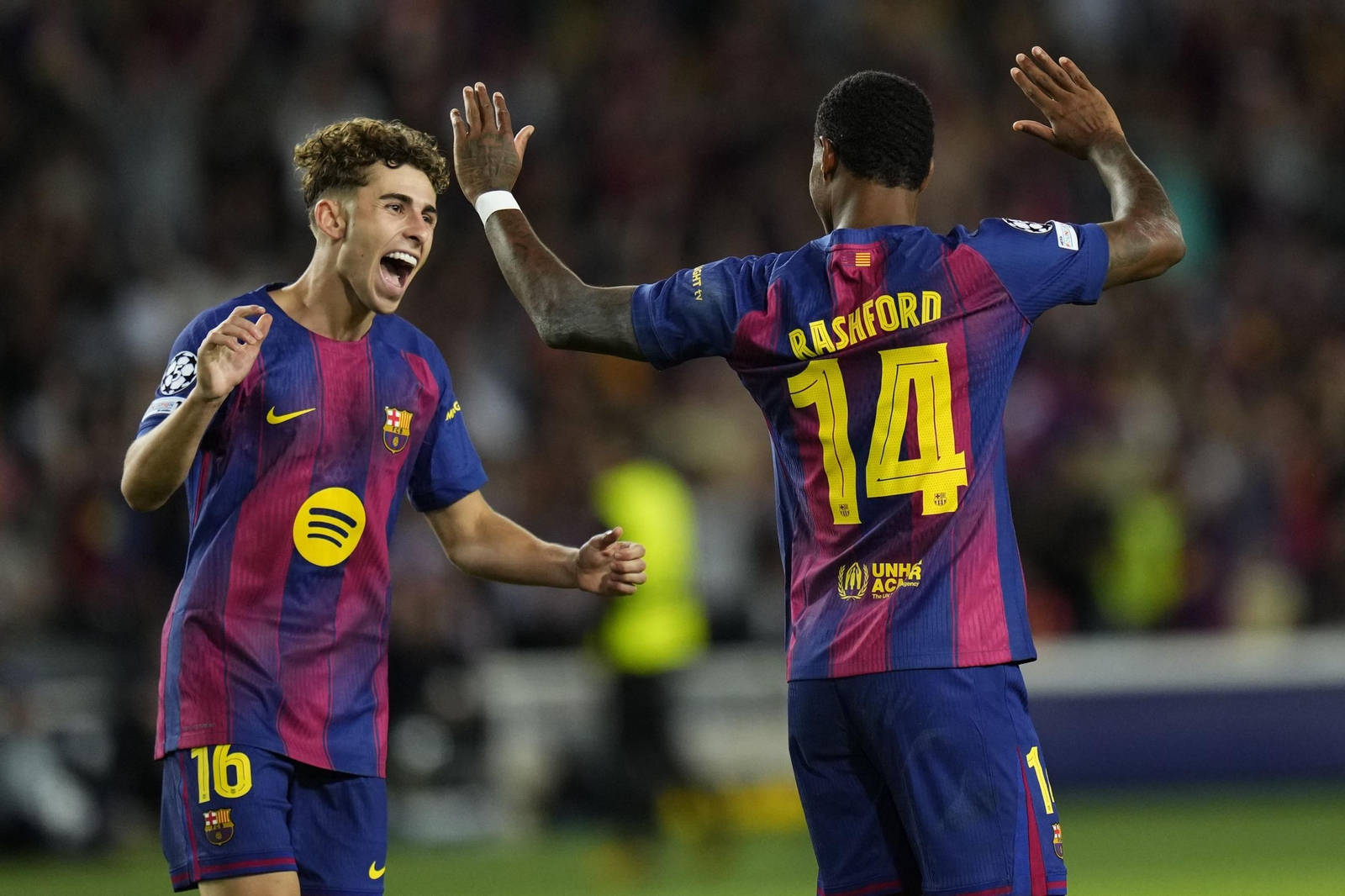 Las fotos del Barcelona-Olympiacos