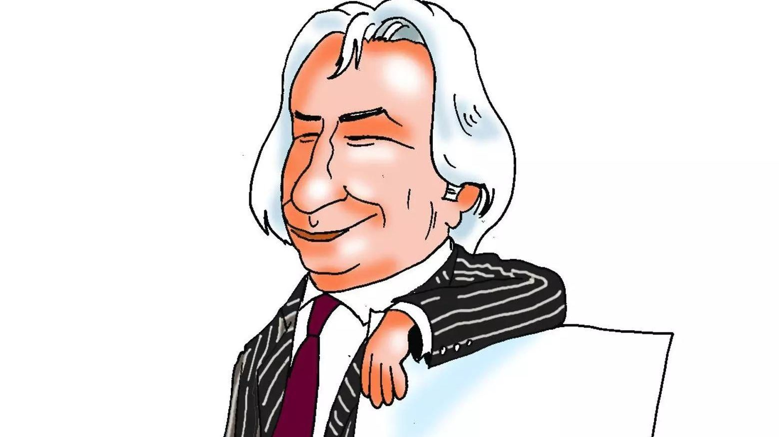 Caricatura de Manuel Lao
