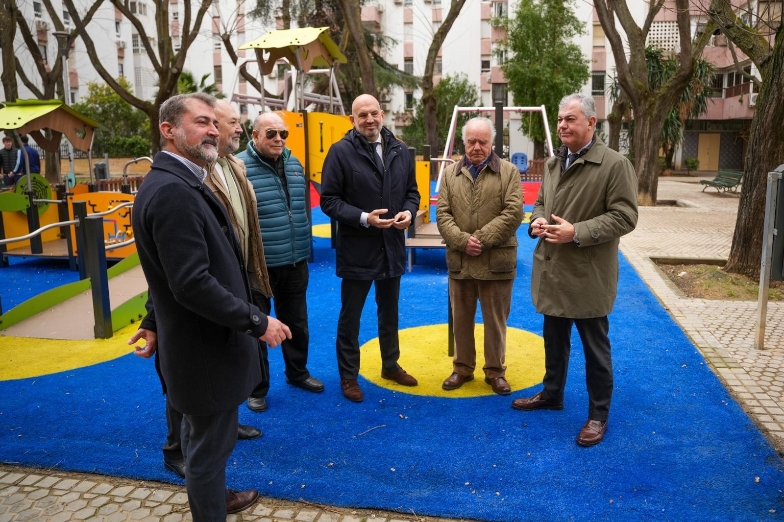 El alcalde y su delegado de Triana en Rubén Darío