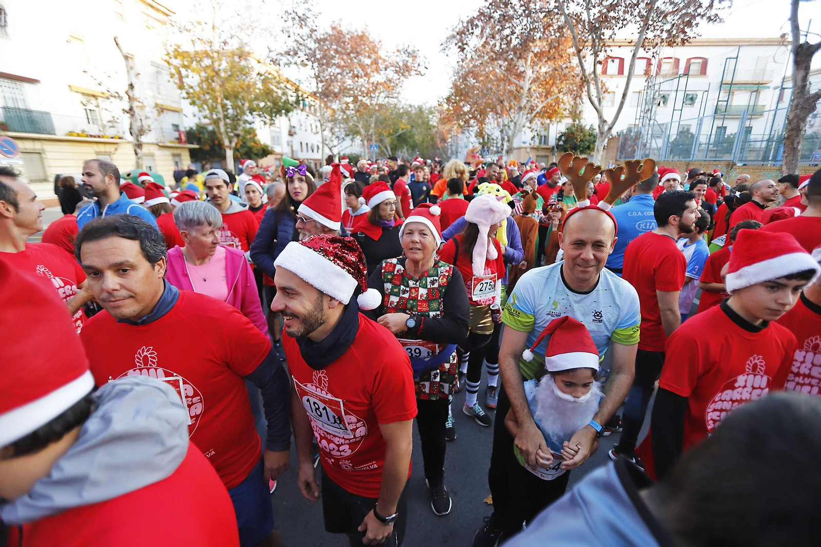 Imágenes de la XIII carrera de San Silvestre en Huelva