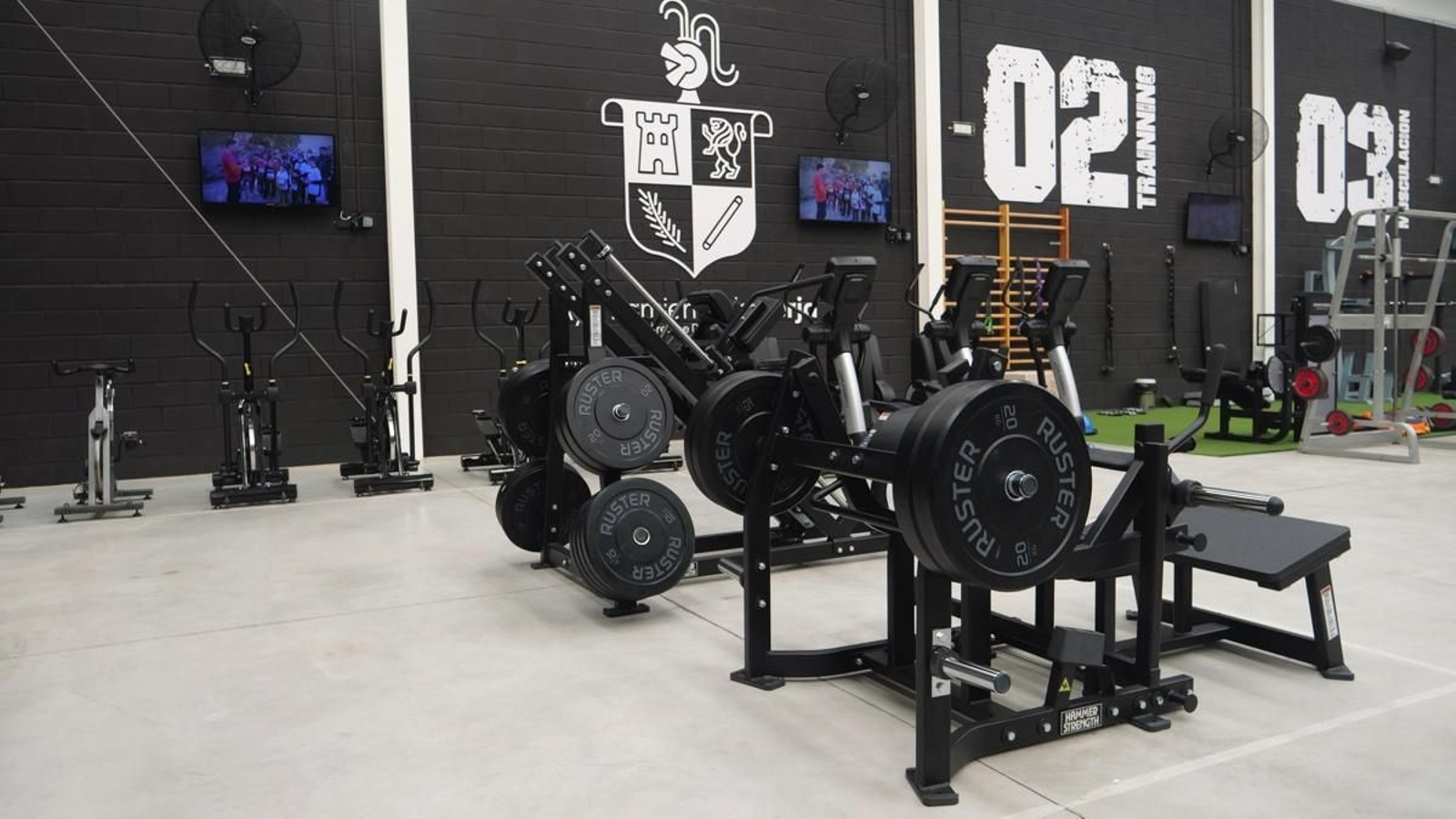 Inauguración del nuevo gimnasio del Pabellón de Deportes de Berja