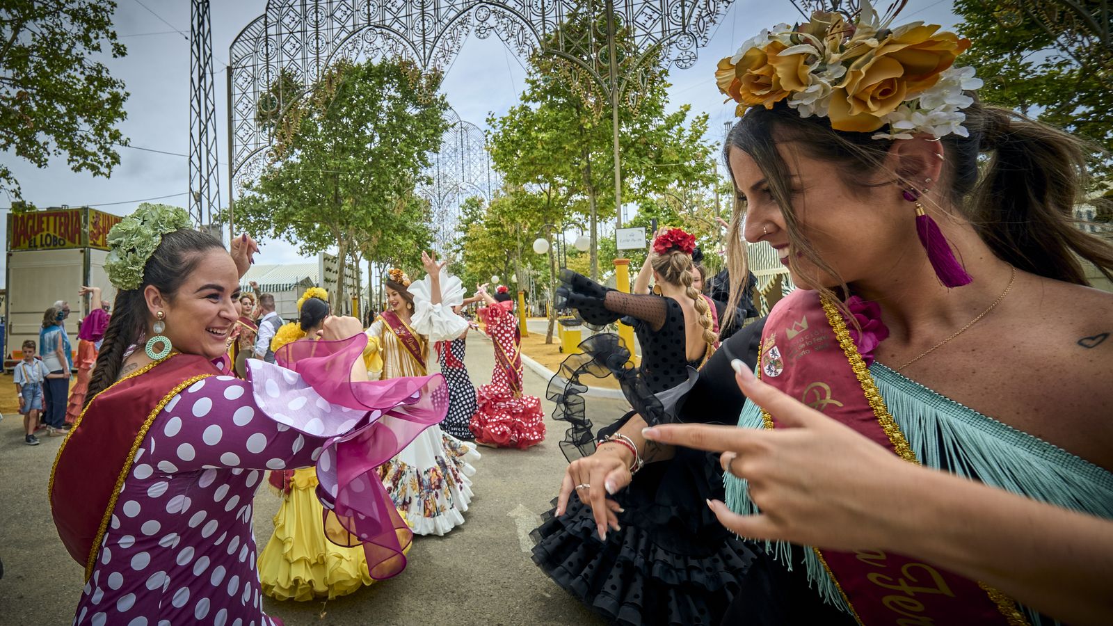 Imagen del primer día de la Feria de Puerto Real 2022
