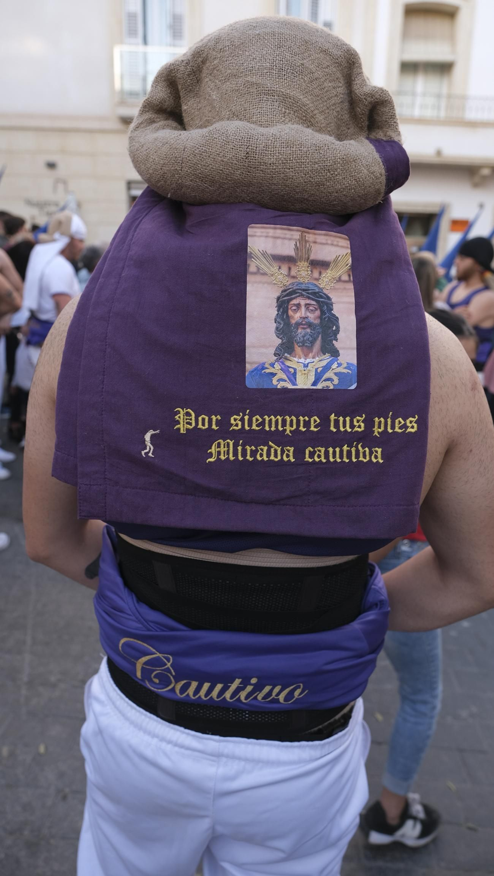 La procesión de Prendimiento en Almería, en imágenes