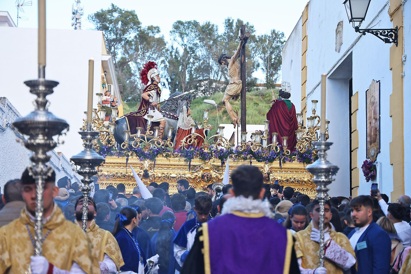 Martes Santo en Huelva: Imágenes de la Hermandad de La Lanzada
