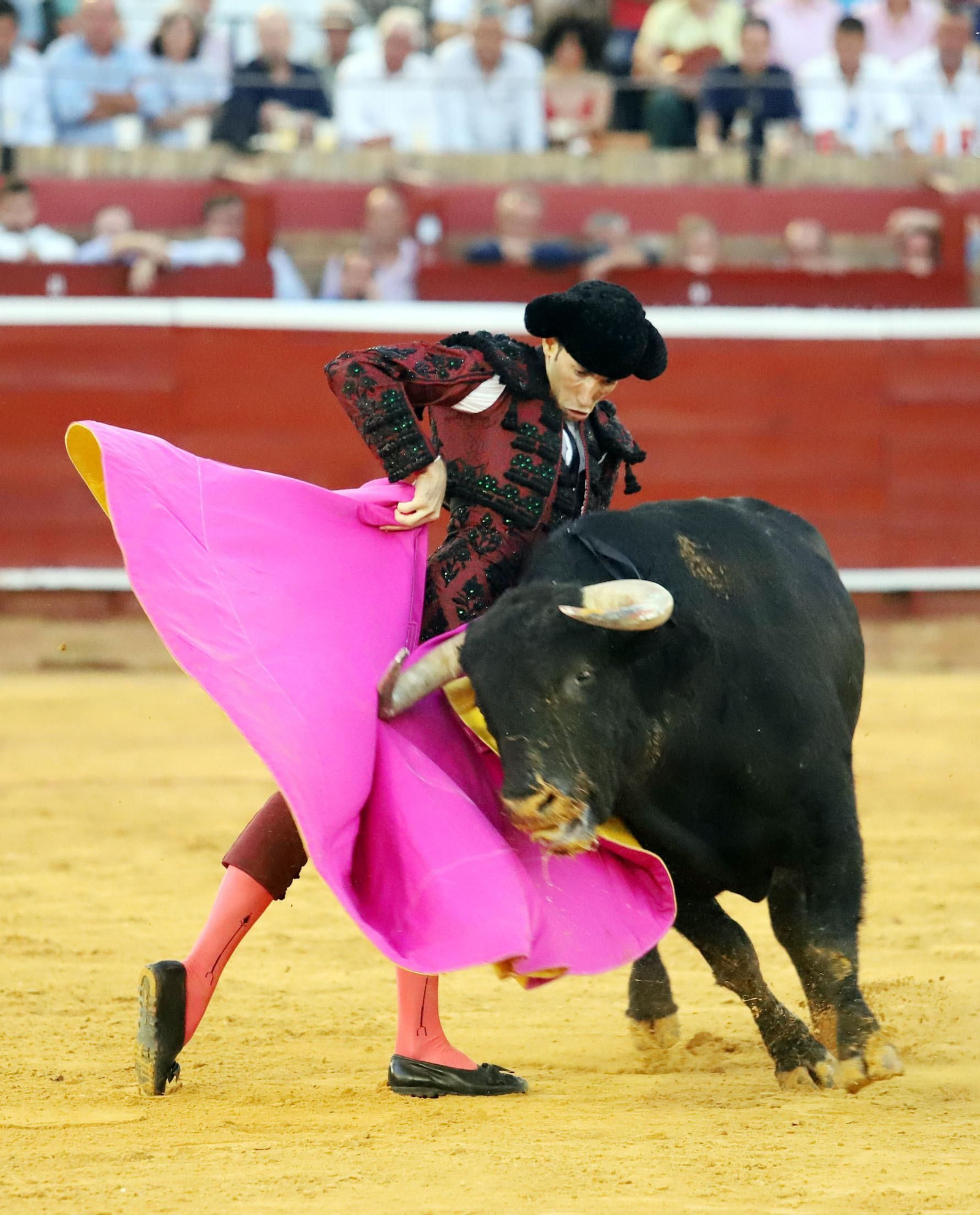 Imágenes de Morante de la Puebla, David de Miranda y Pablo Aguado en la Plaza de Toros La Merced