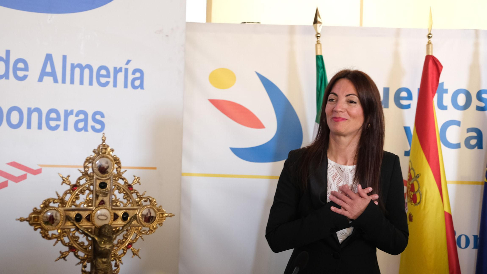 La toma de posesión de Rosario Soto como presidenta del Puerto de Almería