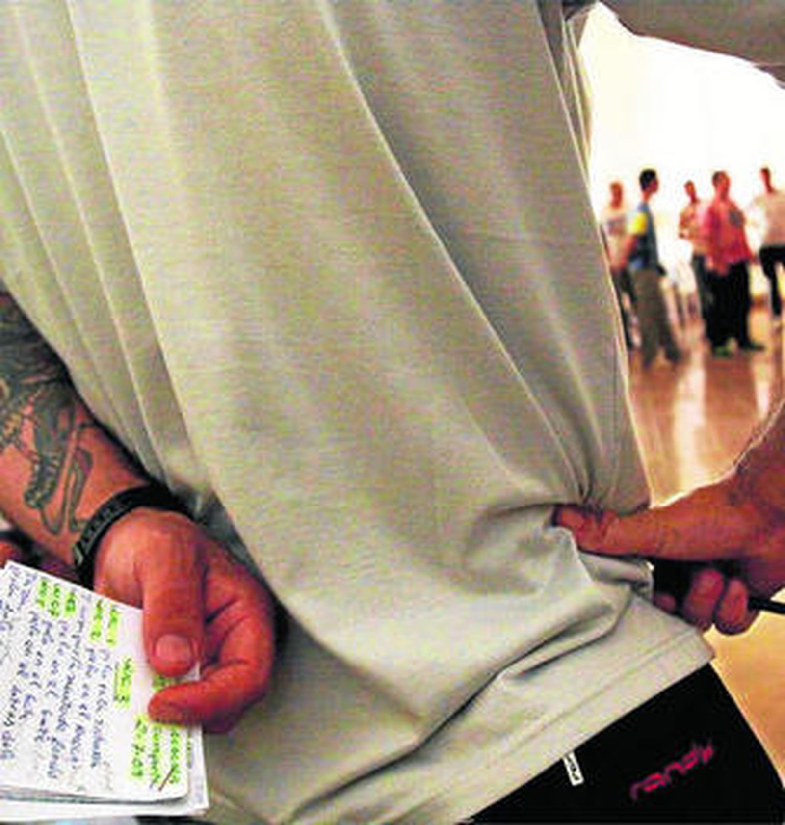 Imagen de archivo de una sesión terapéutica de Proyecto Hombre.