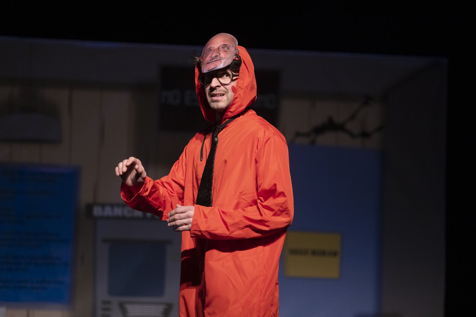 Imágenes de la actuación del cuarteto de Huelva "El plan Bellavista" en el Carnaval Colombino