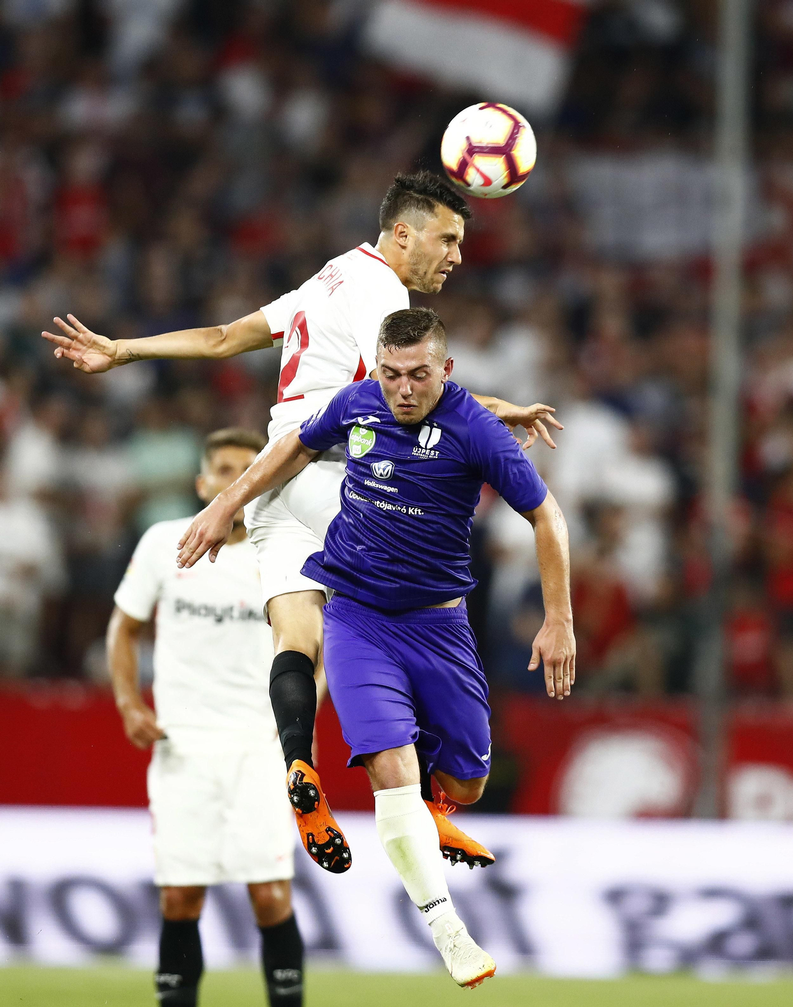 Las imágenes del Sevilla-Újpest