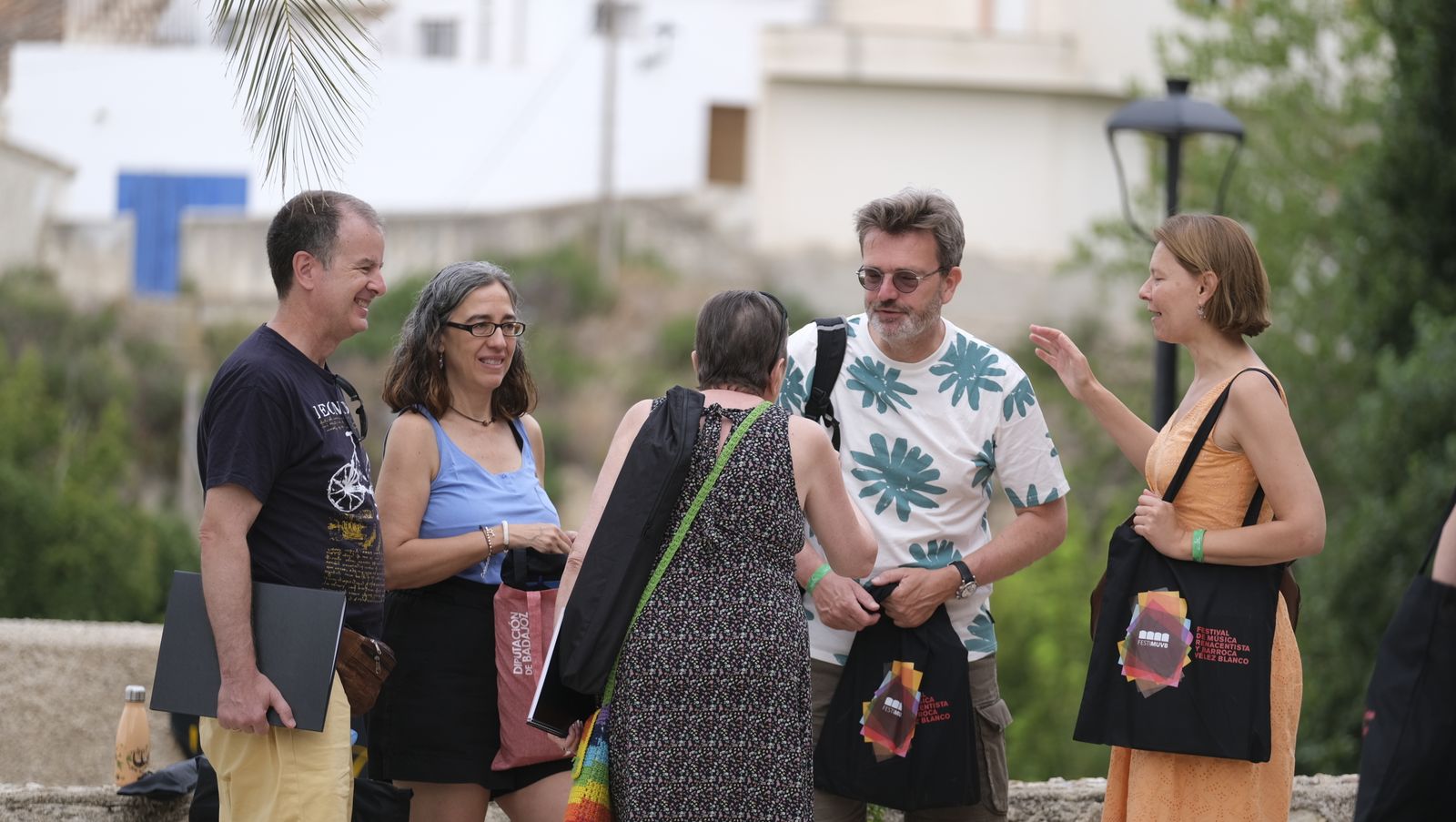 Recibimiento a los alumnos del Festival de Música Renacentista y Barroca de Vélez Blanco-Festimuvb 2023