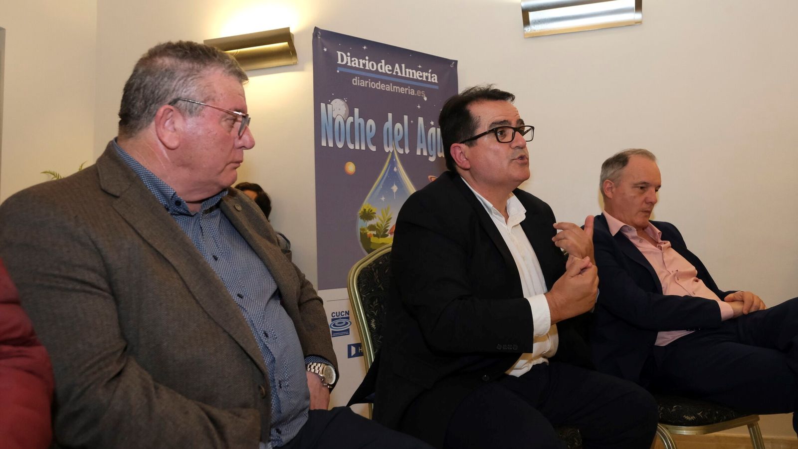 Antonio Jesús Rodríguez, diputado de Agua, durante su intervención.