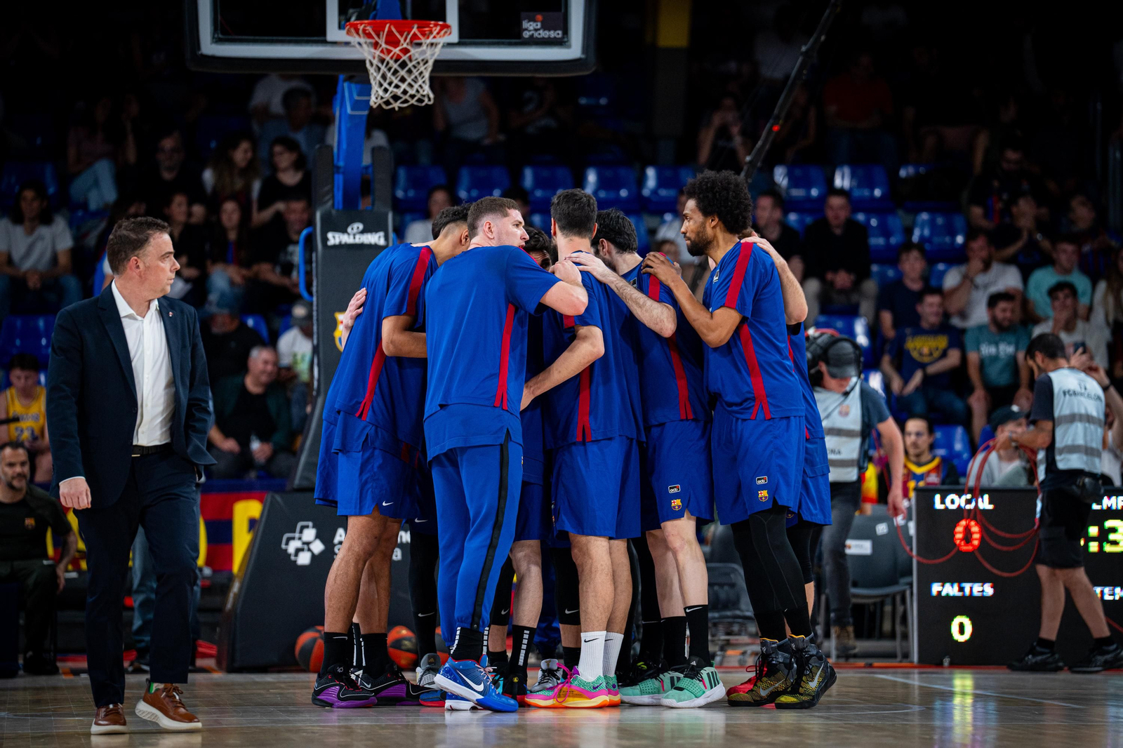 El Barcelona - Unicaja de ACB, en fotos
